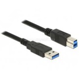 Delock Kábel - 85066 (USB3.0, A-B kábel, apa/apa, 1m) (DL85066)