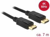 Delock Kábel Displayport 1.2 dugó  Displayport dugó 4K 60 Hz 7 m 84860