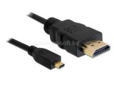 Delock kábel HDMI-A male to HDMI micro-D male, 1m (DL82661)