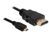 Delock kábel HDMI-A male to HDMI micro-D male, 3m (DL82663)