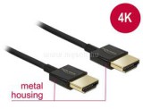 Delock kábel HDMI male/male összekötő 3D 4K Slim Premium, 3m (DL84774)