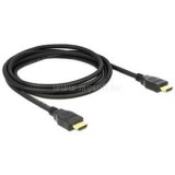 Delock kábel HDMI male/male összekötő 4K 60Hz, 2m (DL84714)