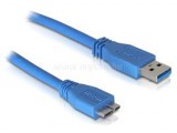 Delock kábel USB 3.0 A male to USB 3.0 micro-B male, 1m (DL82531)