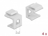 Delock Keystone fehér borító 8,0 mm-es lyukkal, 4 db. (86819)