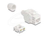 Delock Keystone modul RJ45 aljzat LSA Cat.6A UTP 180 szerszám nélküli, kábelátvezetővel