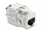 Delock Keystone modul RJ45 aljzat LSA Cat.8.1, árnyékolt, szerszám nélküli