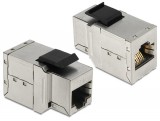 Delock Keystone modul, RJ45-aljzat - RJ45-aljzat Cat.6 (86141)