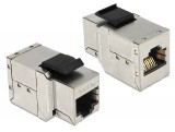 Delock Keystone modul, RJ45-aljzat - RJ45-aljzat Cat.6A (86166)