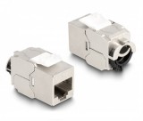 Delock Keystone Modul RJ45 anya - LSA Cat.6A STP lezáró füllel és kábel rögzítő nélkül (88020)