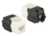 Delock Keystone modul RJ45 csatlakozó > LSA Cat.6A UTP fehér (86266)