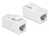 DeLock Keystone Module RJ45 jack > RJ45 jack Cat.6 UTP White 86379