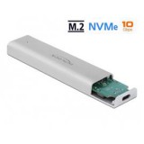 Delock Külső Ház M.2 NVMe PCIe SSD USB 3.2 Gen 2 Type-C female (DL42634)