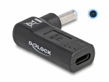Delock Laptop töltőkábel adapter USB Type-C  anya - HP 4,5 x 3,0 mm apa 90  fokban hajlított