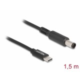 Delock Laptop töltőkábel USB Type-C  apa - Dell 7,4 x 5,0 mm apa