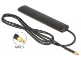 Delock LTE Antenna MMCX dugó 3 dBi minden irányú fix fekete öntapadós szereléssel (89525)