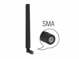 Delock LTE antenna SMA-dugó 1,9 - 2,3 dBi irányított, csuklós csatlakozó, fekete (12635)