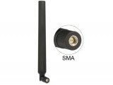 DeLock LTE Antenna SMA plug 0 - 4 dBi omnidirectional rotatable with tilt joint black 88976