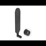 Delock LTE GNSS antenna SMA-dugó 1,5 - 3,0 dBi mindenirányú, elforgatható, dönthető csatlakozással (fekete színű) (90103) (90103)