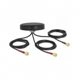 Delock LTE MIMO két sávos, kültéri, fekete WLAN 802.11 ac/ax/a/h/b/g/n antenna 3 db. SMA apa RG-174, (12676)