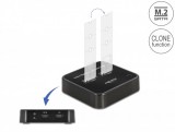 Delock M.2 dokkoló állomás 2 db. M.2 SATA SSD-hez klón funkcióval (64178)