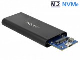 Delock M.2 külső SSD ház fekete (42614)