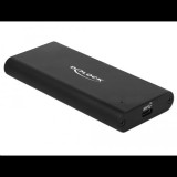 Delock M.2 külső SSD ház fekete (42614) (Delock 42614)