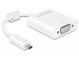 Delock micro HDMI apa - VGA anya adapter (65557)