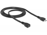 Delock micro USB 2.0 hosszabbító kábel 1m (83248)
