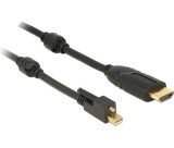 Delock mini DisplayPort 1.2 csavarral > HDMI 5m