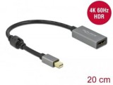 Delock mini DisplayPort 1.4 - HDMI átalakító 4K 60Hz (HDR) (66570)
