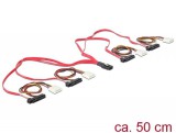 DeLock mini SAS SFF-8087 > 4xSAS SFF-8482 + power 0,5m cable 83059