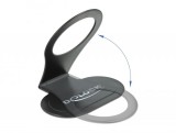 DeLock Mobile Phone Charging Holder for Power Socket Black 18326