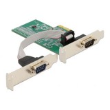 DELOCK PCI-E Bővítőkártya 4x Soros RS-232 port 90410