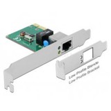 Delock PCI-E x1 Vezetékes hálózati Adapter, 1x Gigabit LAN RTL8111 (DL90381)