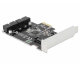 Delock PCI Express Kártya 2 x belső USB 3.0