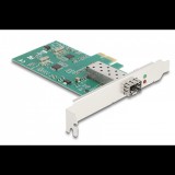 Delock PCI Express x1 Kártya - 1 x SFP bővítőhely 100Base-FX (88216) (88216)