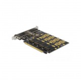 DELOCK PCI Express x16 Karte > 4x intern NVMe M.2 Key M (89017)