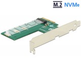 DeLock PCI Express x4 Card > 1x internal NVMe M.2 Key M – cross format 89561