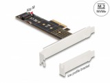 Delock PCI Express x4 kártya - 1 x belső NVMe M.2 Key M (89836)