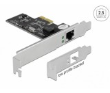 Delock PCIe x1 kártya - 1x 2.5G LAN
