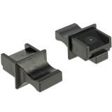 Delock Porvédo RJ45 típusú kimenethez fogantyúval 10 db fekete