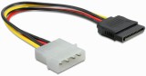 DeLock Power Cable SATA HDD > 4 pin male – straight 60100