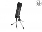 DeLock Professional USB Condenser Microphone Black 66882
