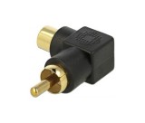 Delock RCA adapter hajlított apa - anya