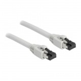 Delock RJ45 hálózati kábel Cat.8.1 S/FTP 3 m szürke (80561) (80561)