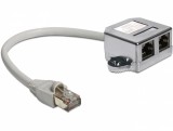 DeLock RJ45 Port duplázó (1 x RJ45 dugó  2 x RJ45 jack (2 x Ethernet)