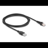 Delock RJ50 A-típusú USB 2.0 vonalkód olvasó kábel 2 m (90611) (90611)