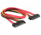 Delock SATA 3Gbps 22 tűs hosszabbító 50cm