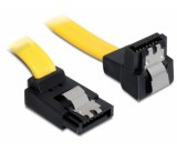 Delock SATA 6 Gb/s le/fel kábel, fém, 30 cm