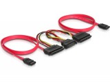 DeLock SATA All-in-One cable for 2x HDD 84356